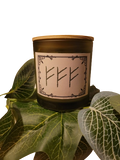 Fehu Rune Candle